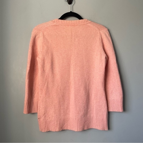 𝅺juicy COUTURE CASHMERE WOOL BLEED CREW NECK SWEATER SIZE medium - Picture 5 of 5